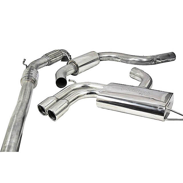 Cobra Sport Turbo Back Exhaust (With Sports Cat & Resonator)