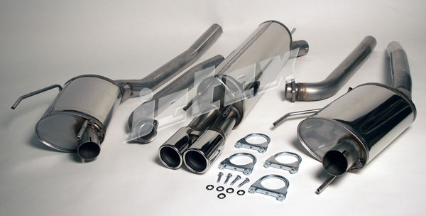 Jetex Stainless Steel Exhaust System for Vauxhall Omega