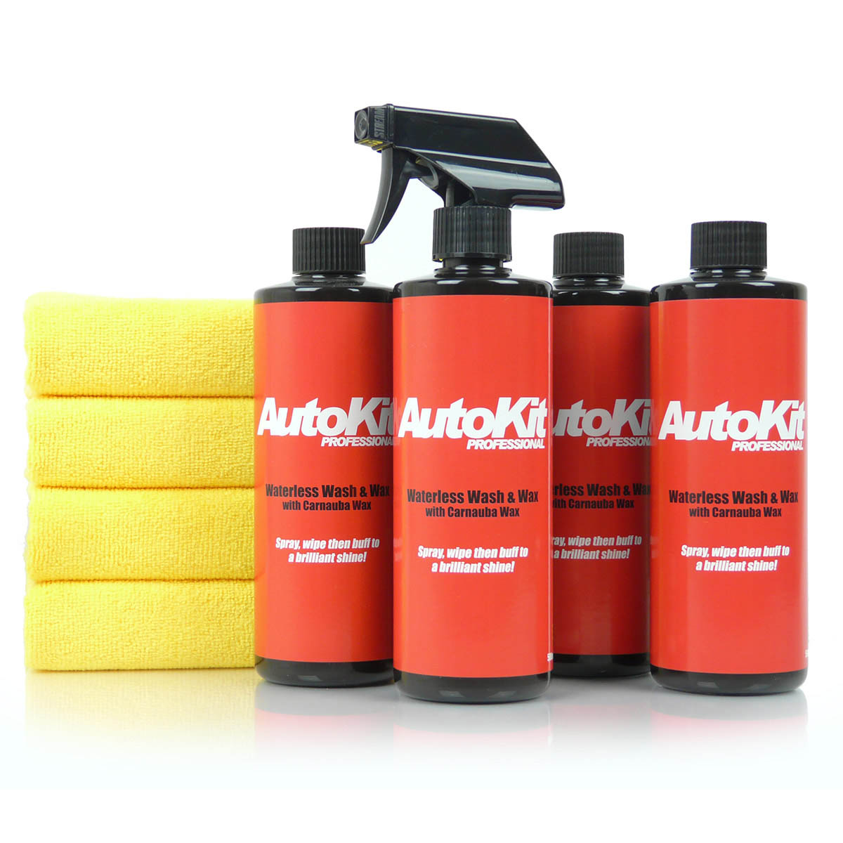 AutoKit Waterless Wash and Wax - 2L Kit