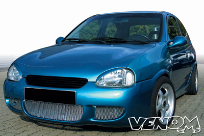Venom Debadged Grill for Vauxhall Corsa Mk 1 (B)