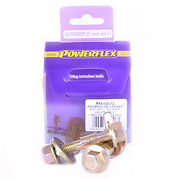 Powerflex PowerAlign Camber Bolts - PowerAlign Camber Bolt Kit - 12mm