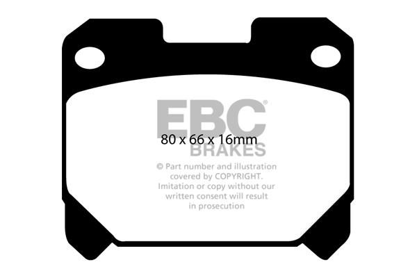 EBC Ultimax Brake Pads - Rear for Toyota Supra