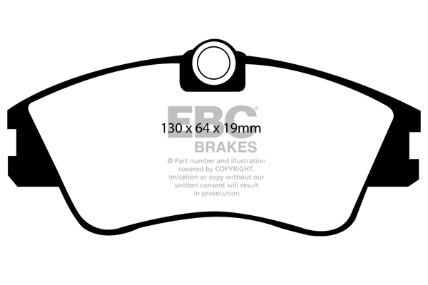 EBC Ultimax Brake Pads - Front for VW Transporter (T4)