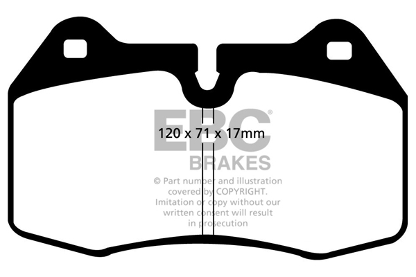 EBC Ultimax Brake Pads - Front for BMW 7 Series (E38)