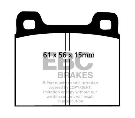 DP104 - Ultimax Brake Pads - Front