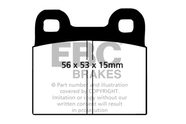 EBC Ultimax Brake Pads - Front for VW Beetle