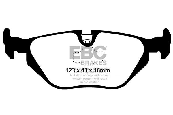 EBC Ultimax Brake Pads - Rear for BMW 3 Series (E36)