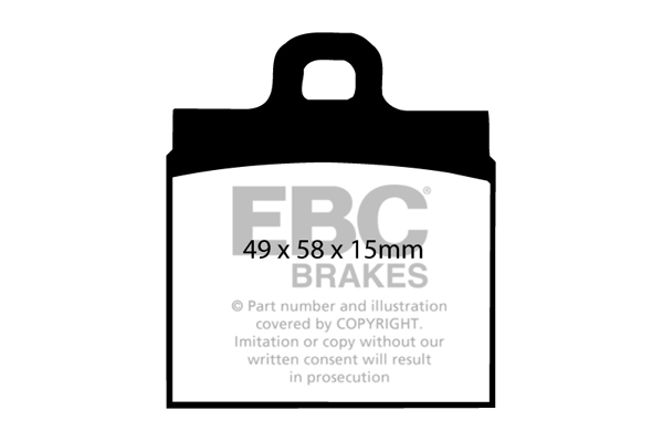 EBC Ultimax Brake Pads - Front for VW Beetle