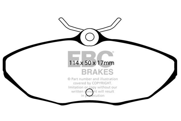 EBC Ultimax Brake Pads - Rear for Jaguar S-Type