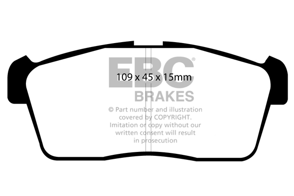EBC Ultimax Brake Pads - Front for Toyota bB