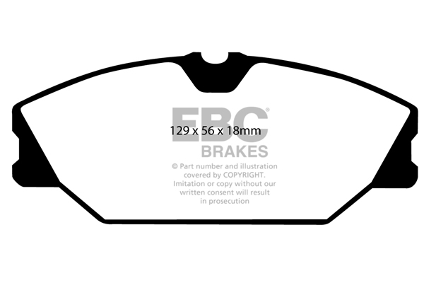 EBC Ultimax Brake Pads - Front for Renault Megane I