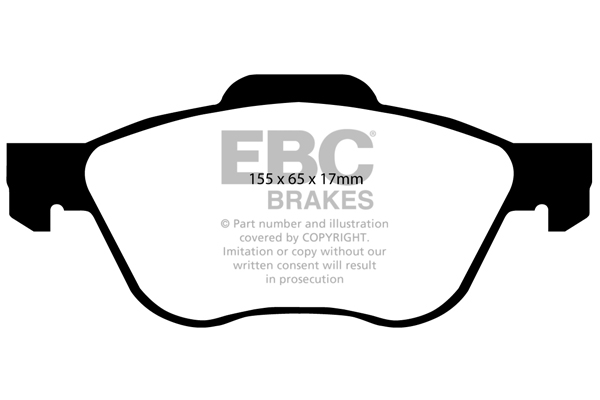 EBC Ultimax Brake Pads - Front for Nissan Primera