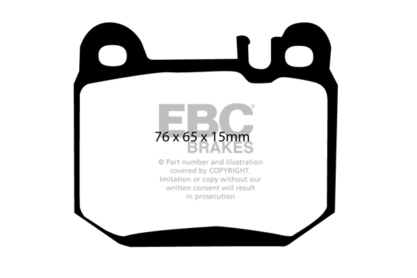 EBC Ultimax Brake Pads - Rear for Mercedes M-Class
