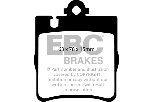 EBC Ultimax Brake Pads - Rear for Mercedes C-Class