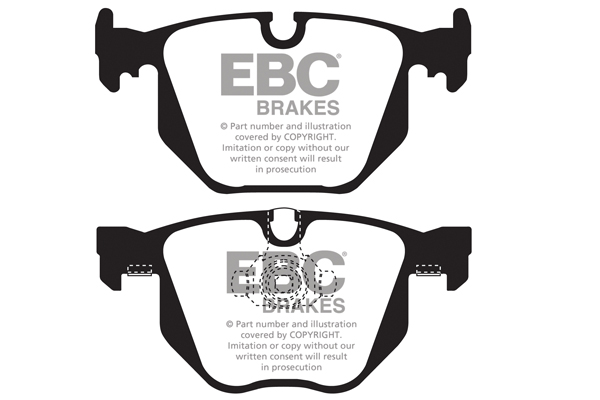 EBC Ultimax Brake Pads - Rear for BMW 7 Series (E65/E66/E67/E68)