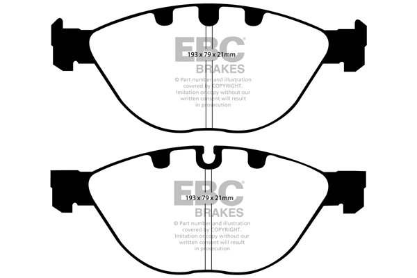 EBC Ultimax Brake Pads - Front for BMW 6 Series  (E63/E64)