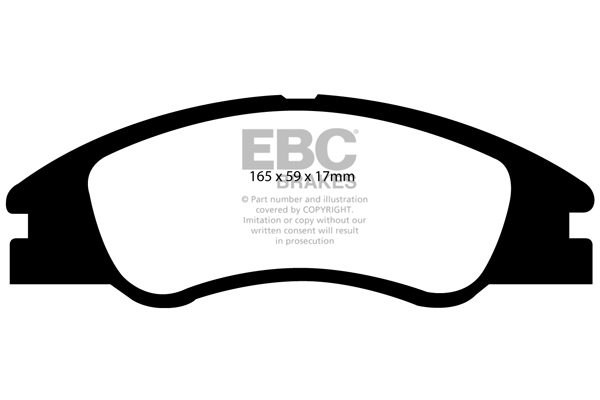 EBC Ultimax Brake Pads - Front for Kia Cerato