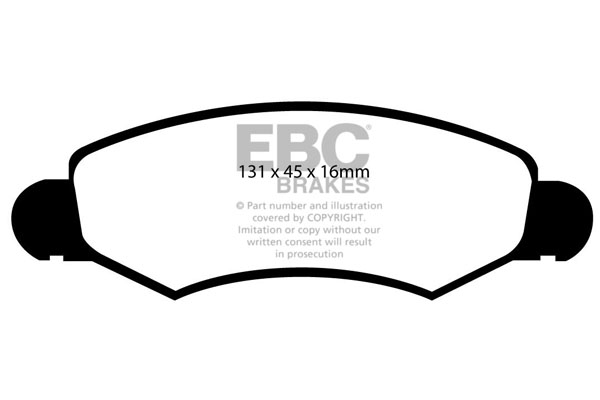 EBC Ultimax Brake Pads - Front for Suzuki Wagon R