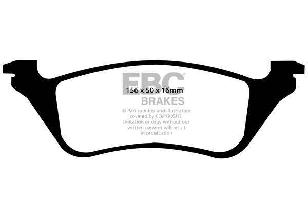 EBC Ultimax Brake Pads - Rear for Jeep Cherokee