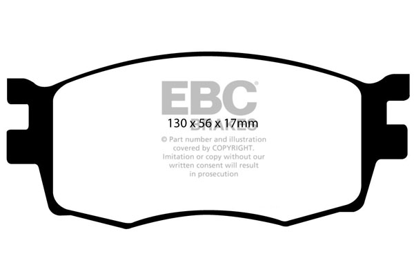 EBC Ultimax Brake Pads - Front for Hyundai i20