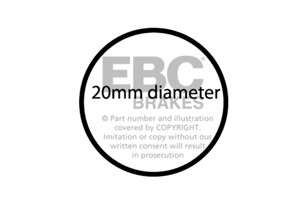 EBC Ultimax Brake Pads - Front for Citroen 2CV