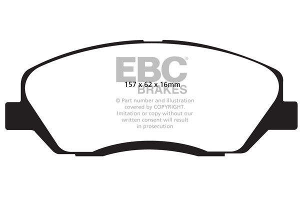 EBC Ultimax Brake Pads - Front for Kia Sorento