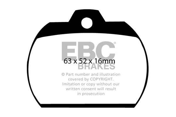EBC Ultimax Brake Pads - Front for VW Beetle