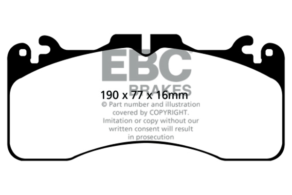 EBC Ultimax Brake Pads - Front for Lexus LS