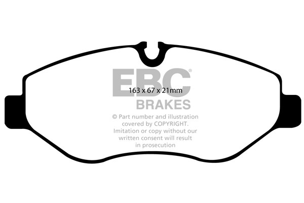 EBC Ultimax Brake Pads - Front for Mercedes V-Class