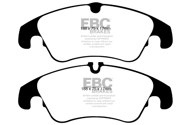 EBC Ultimax Brake Pads - Front for Audi A5 (8T/8F)