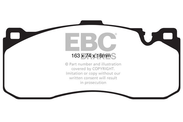 EBC Ultimax Brake Pads - Front for BMW 1 Series (E81/E82/E87/E88)