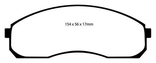 EBC Green Stuff Brake Pads - Front for Kia Sedona
