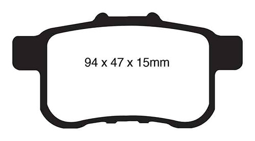 EBC Green Stuff Brake Pads - Rear for Honda Accord