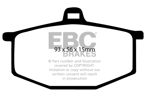 EBC Ultimax Brake Pads - Front for Renault 5