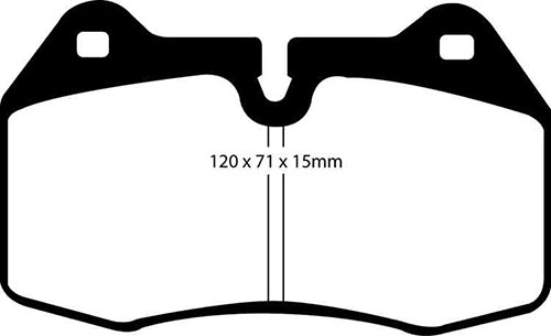 EBC Red Stuff Brake Pads - Front for Nissan Skyline