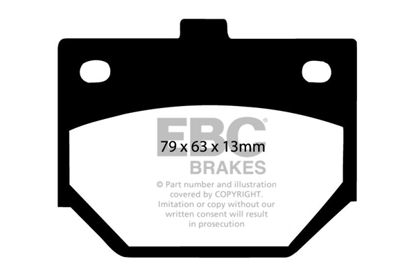 EBC Ultimax Brake Pads - Front for Suzuki Alto