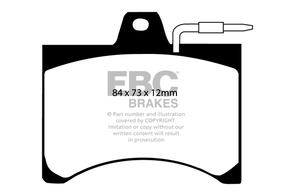 EBC Ultimax Brake Pads - Front for Peugeot 104