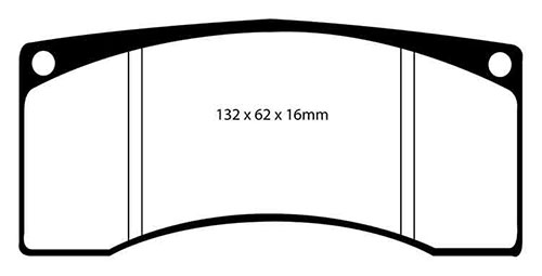 EBC Yellow Stuff Brake Pads - Front for Mitsubishi Evo VIII (CT9A)