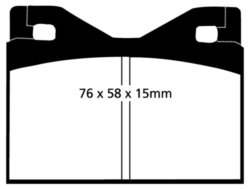 EBC Yellow Stuff Brake Pads - Front for Audi Coupe (B2/B3/B4)