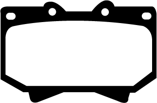 EBC Yellow Stuff Brake Pads - Front for Toyota Land Cruiser