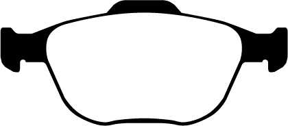 EBC Yellow Stuff Brake Pads - Front for Ford Fiesta Mk 6