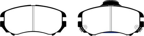 EBC Yellow Stuff Brake Pads - Front for Hyundai Coupe