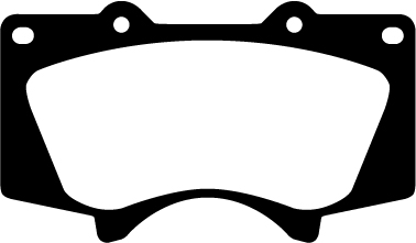 EBC Yellow Stuff Brake Pads - Front for Toyota Land Cruiser