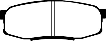 EBC Yellow Stuff Brake Pads - Rear for Toyota Land Cruiser