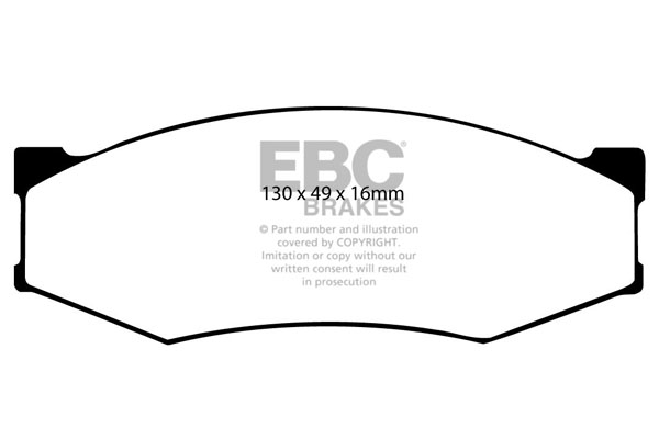 EBC Ultimax Brake Pads - Front for Nissan Skyline