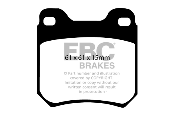 EBC Ultimax Brake Pads - Rear for Saab 900