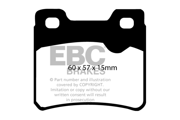 EBC Ultimax Brake Pads - Rear for Saab 900