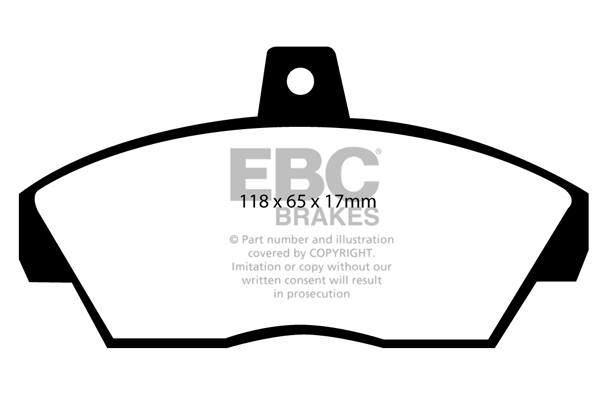 EBC Ultimax Brake Pads - Front for Rover 200