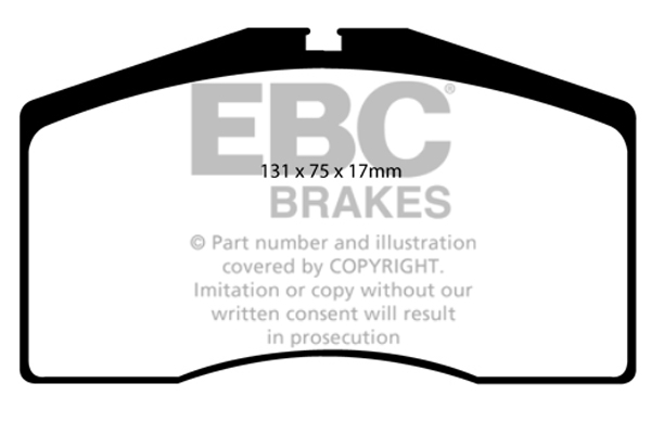 EBC Ultimax Brake Pads - Front for Porsche 911 (993)
