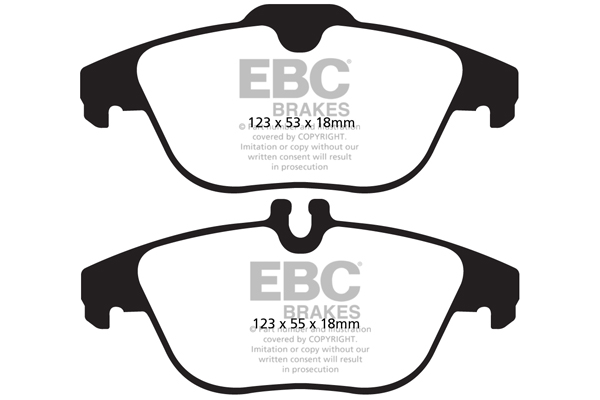 EBC Ultimax Brake Pads - Rear for Mercedes E-Class
